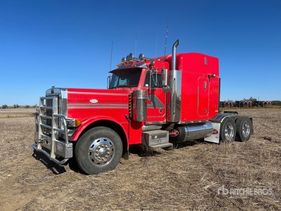 1998 Peterbilt 379 6x4 Cabeza Tractora Cabina Dormitorio