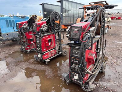 Quantity of (3) Lincoln Electric Power Wave  80 A Mobile Multi-Process Soldadora