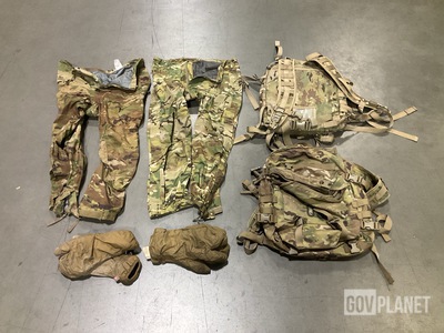 (53) Pairs of Cold Weather Gloves, (19) Field Packs & Assorted Items
