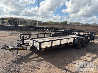Big Tex 70PI-20XBK 20 ft T/A Utility Trailer