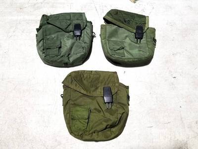 (748) OD Green 2QT Canteen Pouches