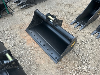 Trojan 42 in Cleanup Excavator Bucket - Fits Cat 303, 303.5, 304, Case, New Holland, Kobelco SK35, Deere/Hitachi 35D/G