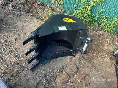 Trojan 24 in Digging Benna per escavatore - Fits Cat 305, 305.5 Komatsu PC45/50/55, Hyundai R55, Hitachi/Deere 50D/G, Case, New Holland, Kobelco SK50, Bobcat E50/341/337