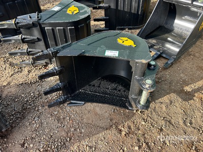 Trojan 24 in Digging Excavator Bucket - Fits Cat 305/305.5 Komatsu PC45/50/55 Hyundai R55 Deere 50D/G Case New Holland Kobelco SK50 Bobcat E50/341/337