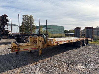 2008 MAC 26 ft T/A Remorque pour équipement