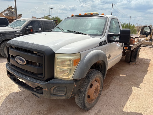 2011 Ford F-550 Super Duty XL 4x2 Flatbed Truck