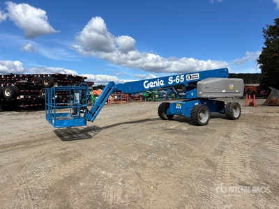 2014 Genie S-65 4WD Diesel Plataforma Elevadora Telescópica