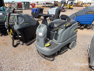 Ride-On Electric Floor Scrubber