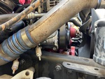 Engine with A/C Compressor