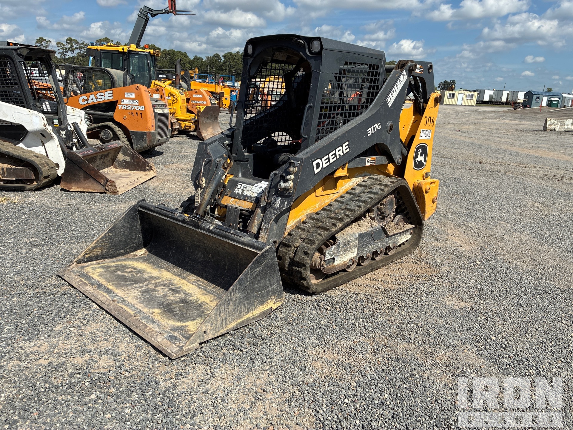2021 (unverified) John Deere 317G Two-Speed Compact Track Loader