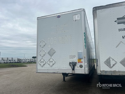 2015 Utility 53 ft x 102 in T/A Remorque fourgon