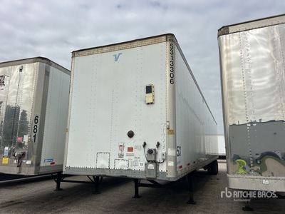 2013 Vanguard 53 ft x 102 in T/A Van Trailer