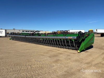 2024 John Deere HD50F 50 ft Hinged Draper رأس الحصادة المجمعة
