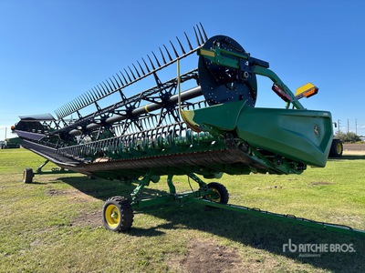 2023 John Deere HD45F 45 ft Flex Knife Cabezal de cosechadora trilladora