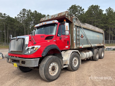 2012 International WorkStar 7600 8x4 Twin-Steer Tipper Truck