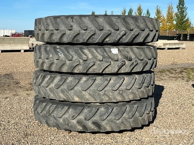 Quantity of (4) Firestone Radial All Traction RC 380/105R50 Tyres - Fits John Deere R4045
