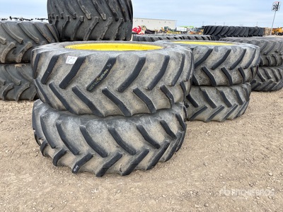 Quantity of (4) Goodyear 620/70R46 Tires