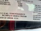 General Appearance with Frame Stamp Serial Number/VIN Photo