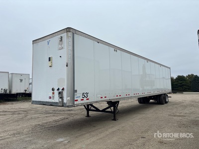 2013 Vanguard 53 ft x 102 in T/A Remorque fourgon