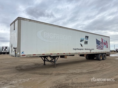 2011 Vanguard 53 ft x 102 in T/A Van Trailer