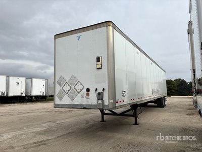 2015 Vanguard VXP 53 ft x 102 in T/A Van Trailer
