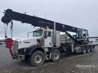 Weldco Hydra-Lift HL40TC85 40 ton Straight Boom on 2003 Kenworth T800B 10x6 Camión grúa hidráulico