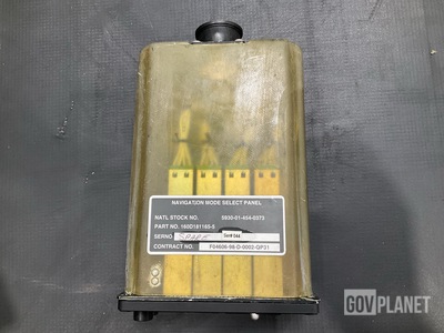 Northrop Grumman 160D181165-5 Navigation Mode Select Panel