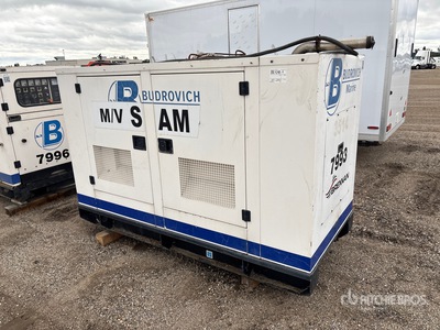 2002 Cat 903 Skid-Mounted Generador