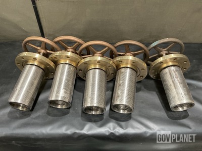 (5) The Hellan Strainer 060DH-604-FR Straight Repair Modules