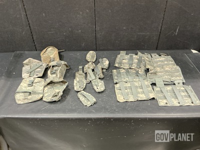 (184) Mag Pouches, (38) FAK Pouches, (30) Bandoleer Pouches & Assorted Items
