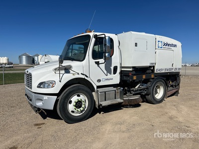 Johnston ES351 on Freightliner Camion balai