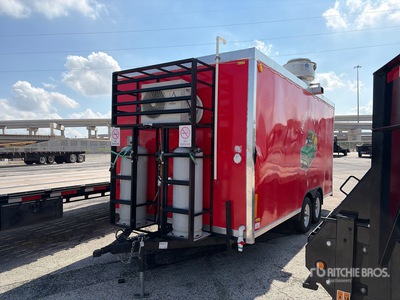 2025 The Fud Trailer 16 ft T/A Remolque de Comida