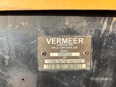 2015 Vermeer DX20x22II Directionele boor