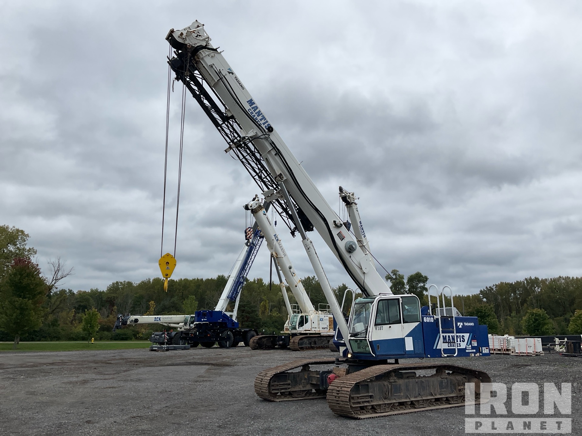 2012 Mantis 6010 30 ton Telescopic Crawler Crane