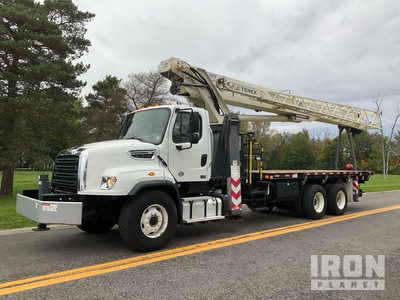 Terex BT28106 56000 lb Straight Boom on 2017 Freightliner 114SD 6x4 Autocarro con braccio sollevamento