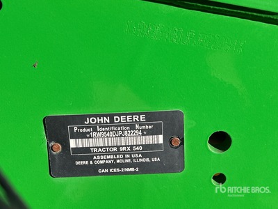 2023 John Deere 9RX 540 Track Tractor