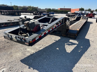 2017 Load King 503/554SSSF 110000 lb Tri/A Removable Gooseneck Remorque Surbaissée