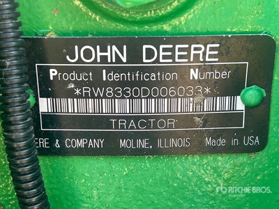 John Deere 8330 4WD Tractor