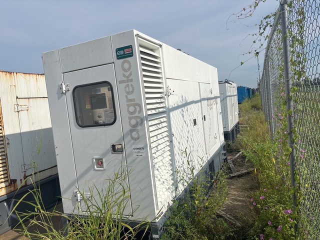 Aggreko  Skid-Mounted Generator Set (Inoperable)