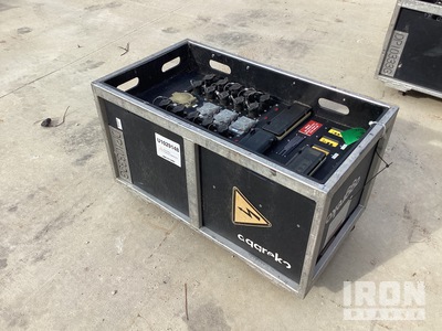 2004 Indu Electric US-GE-4X100A Rack Portable Power Distribution Unit