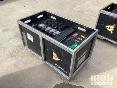 2004 Indu Electric US-GE-4X100A Rack Portable Power Distribution Unit