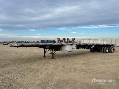 2016 Lode King 48 ft T/A Spread Axle Flatbed Trailer