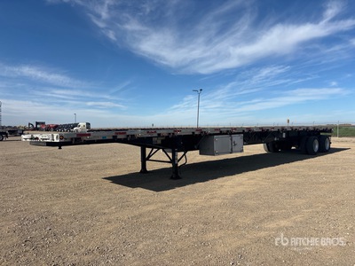 2016 Lode King 48 ft T/A Flatbed Trailer