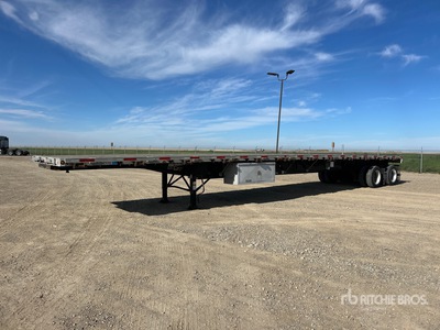 2015 Lode King 48 ft T/A Flatbed Trailer