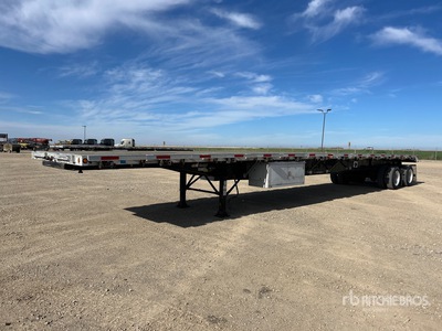 2013 Lode King 48 ft T/A Flatbed Trailer