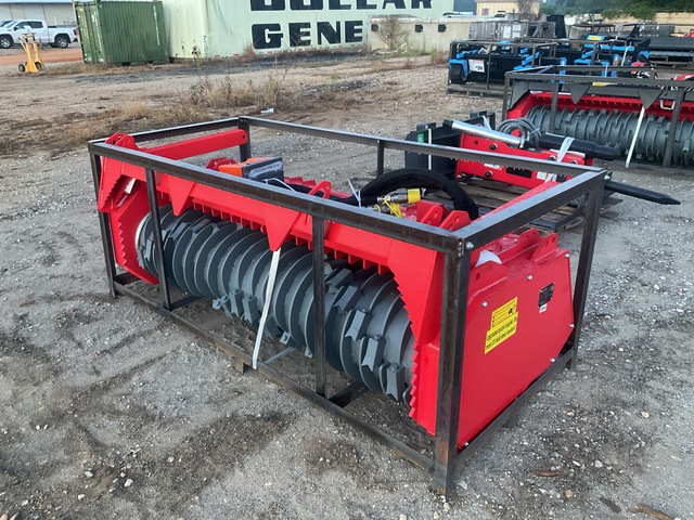 Raytree RMBD72 72" Skid Steer Drum Mulcher - Unused