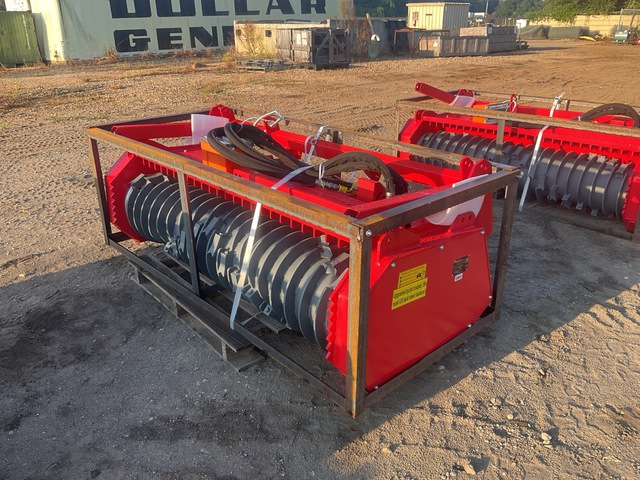 Raytree RMBD72 72" Skid Steer Drum Mulcher - Unused