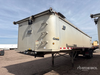 2015 East 35 ft T/A Frameless End Dump Trailer