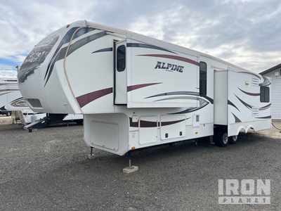 2012 Keystone RV Alpine 36 ft T/A 5th Wheel Travel Trailer