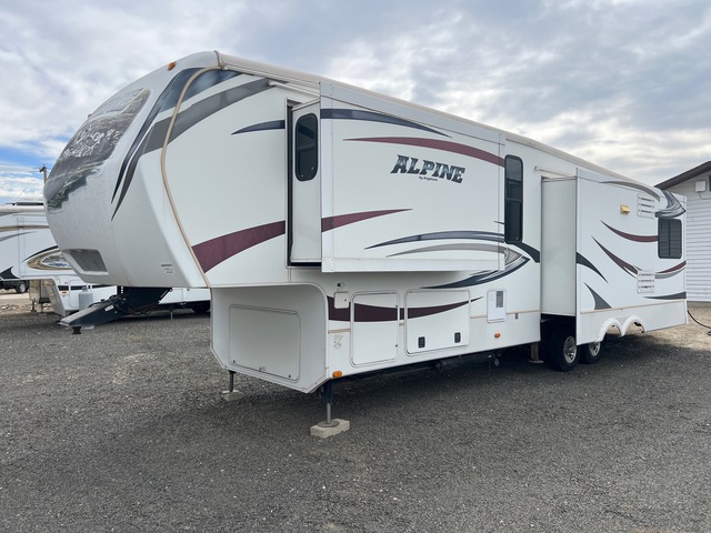 2012 Keystone RV Alpine 36 ft T/A 5th Wheel Travel Trailer